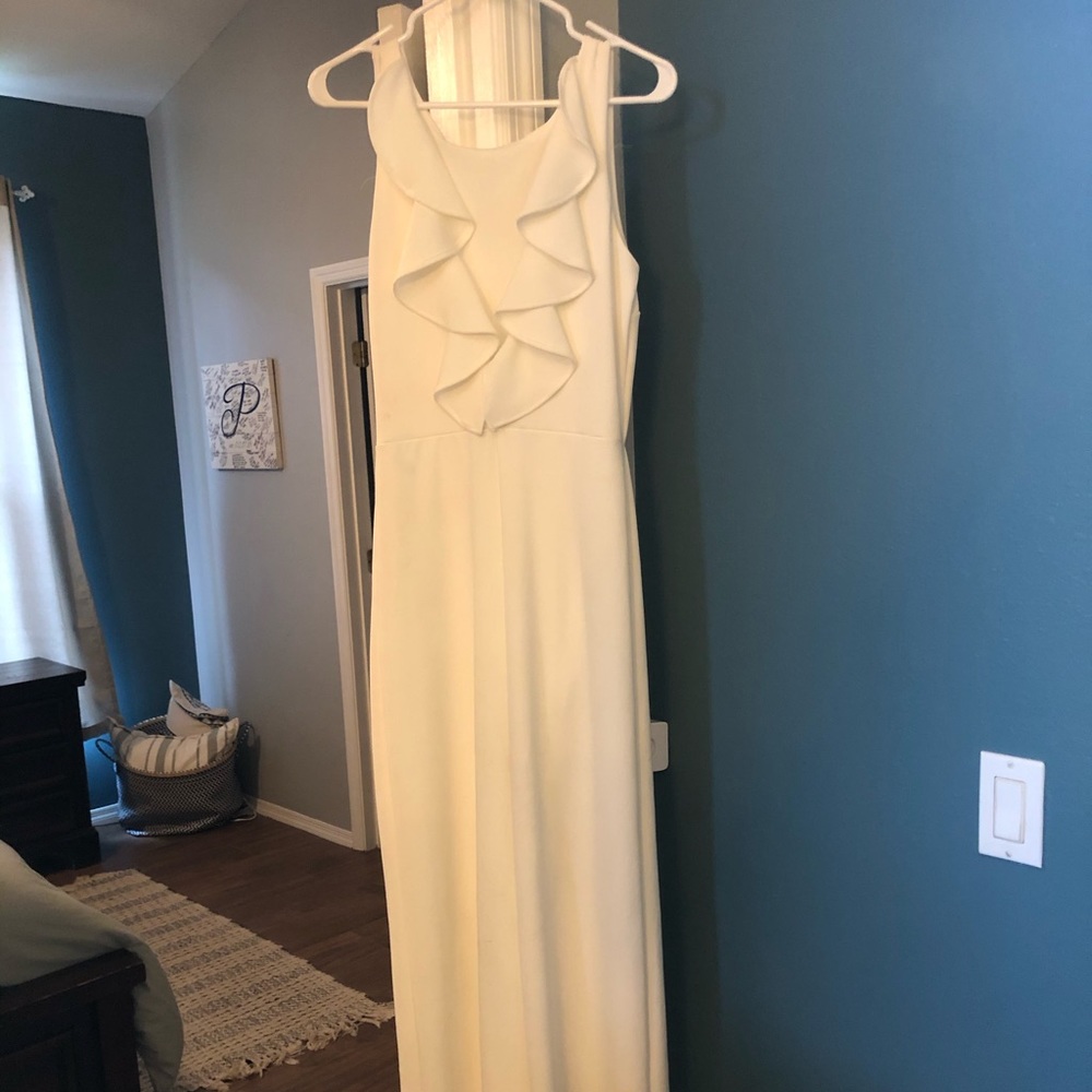 White Lulu’s jumpsuit